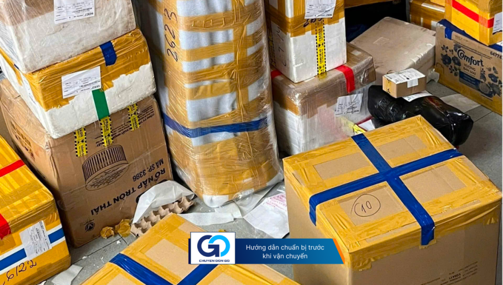 Hướng dẫn chuẩn bị trước khi vận chuyển