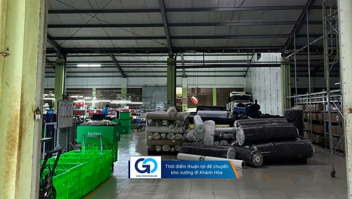 Thời điểm thuận lợi để chuyển kho xưởng đi Khánh Hòa
