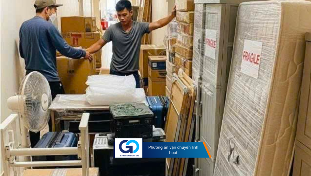 Phương án vận chuyển linh hoạt