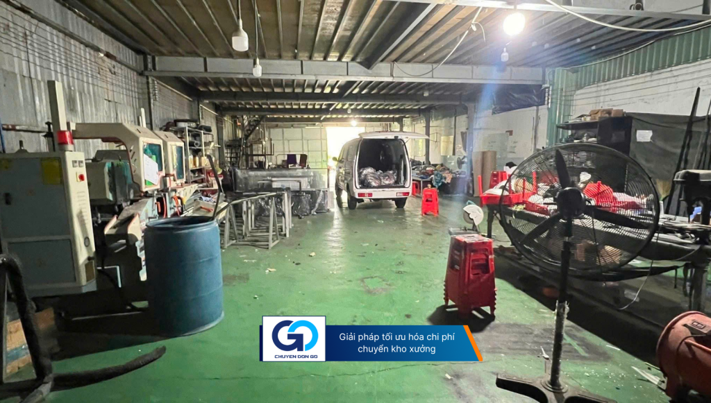 Giải pháp tối ưu hóa chi phí chuyển kho xưởng