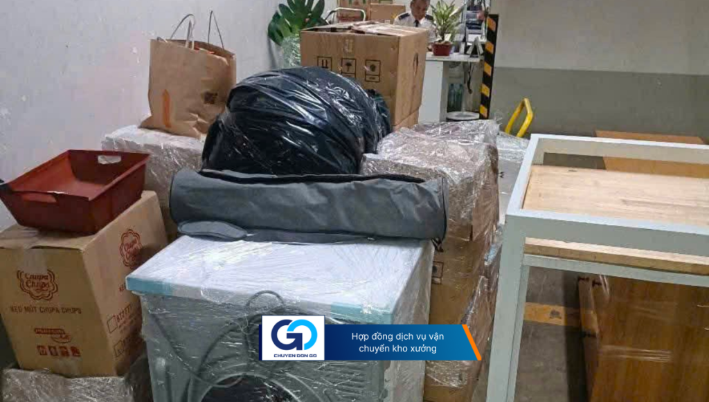Hợp đồng dịch vụ vận chuyển kho xưởng