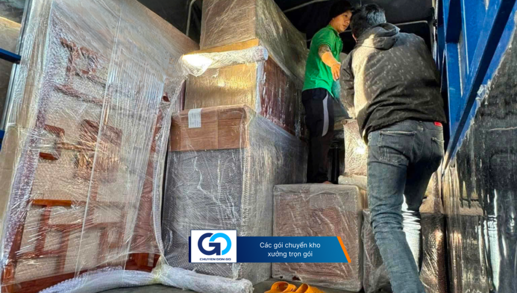 Các gói chuyển kho xưởng trọn gói