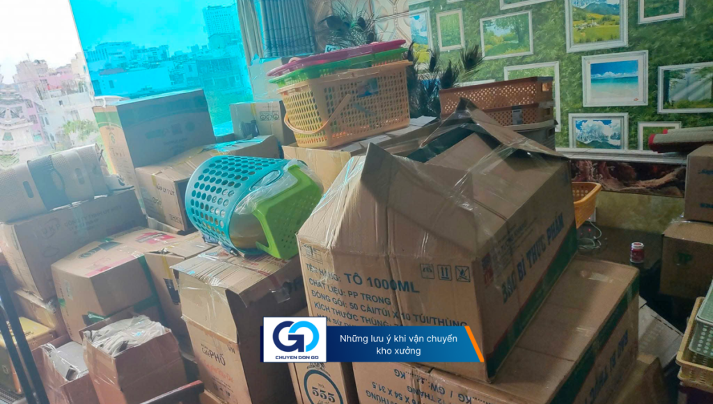Những lưu ý khi vận chuyển kho xưởng