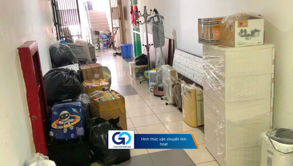 Hình thức vận chuyển linh hoạt