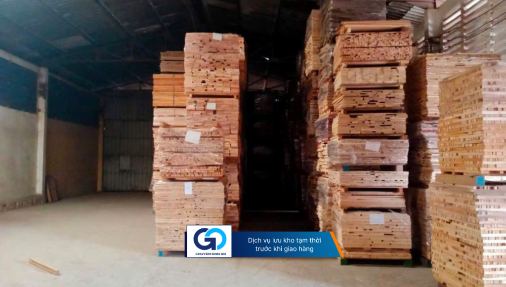 Dịch vụ lưu kho tạm thời trước khi giao hàng