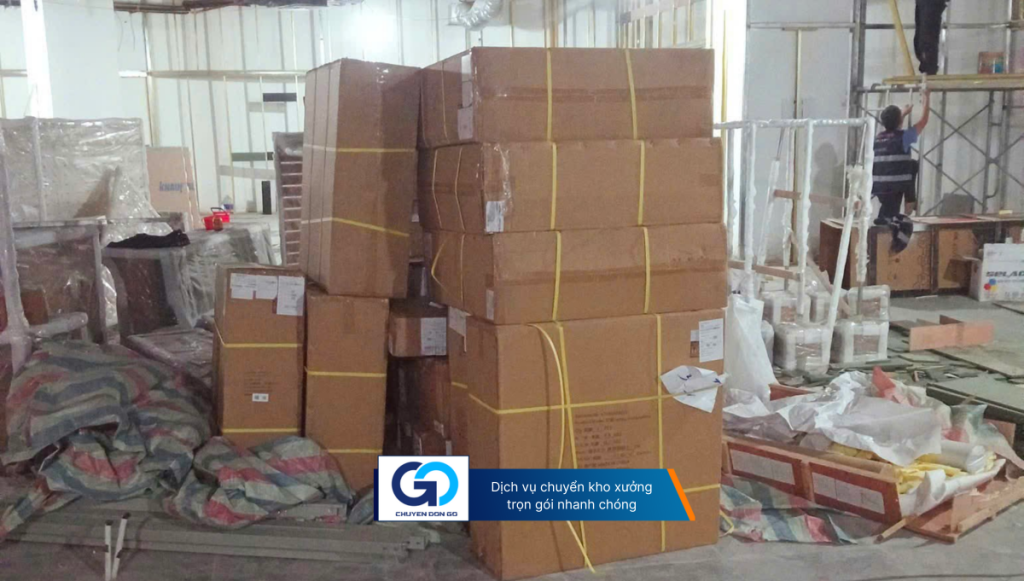 Dịch vụ chuyển kho xưởng trọn gói nhanh chóng