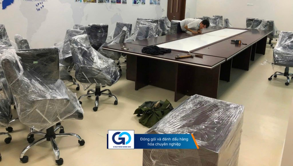 Đóng gói và đánh dấu hàng hóa chuyên nghiệp