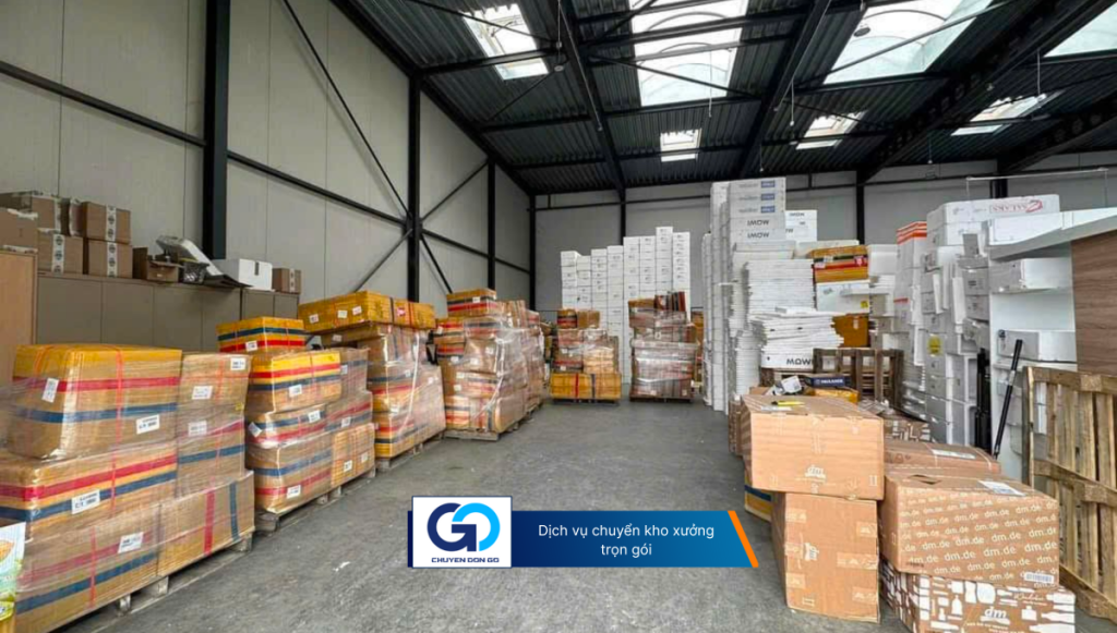 Dịch vụ chuyển kho xưởng trọn gói