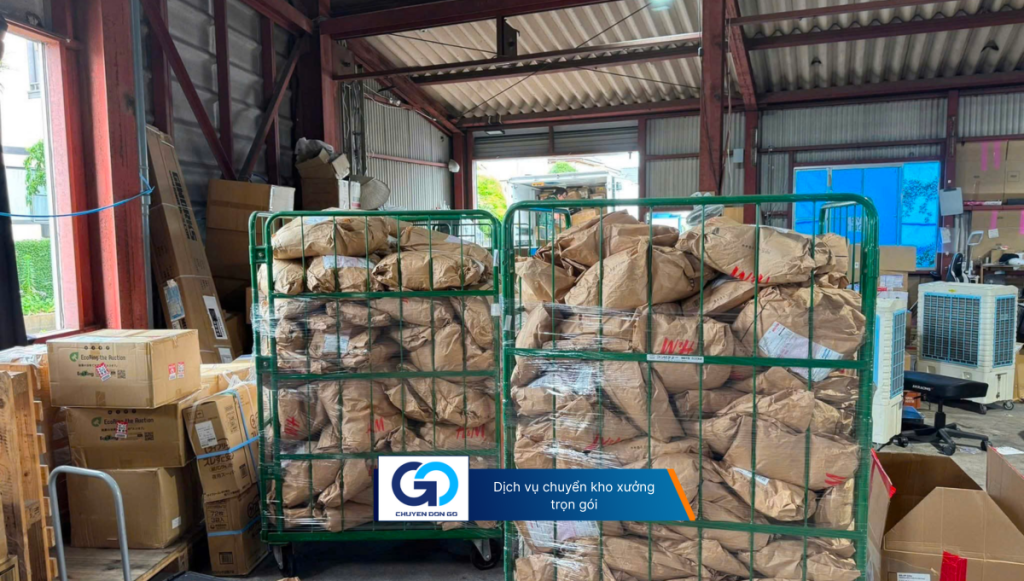 Dịch vụ chuyển kho xưởng trọn gói