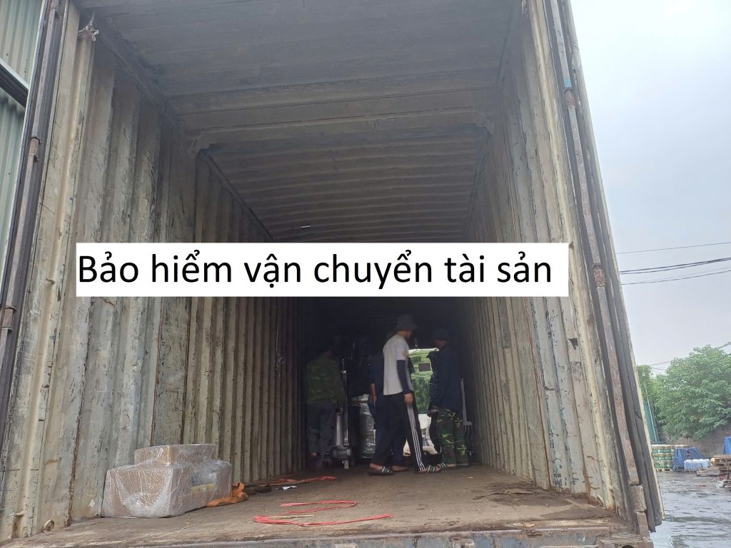 Bảo hiểm vận chuyển tài sản