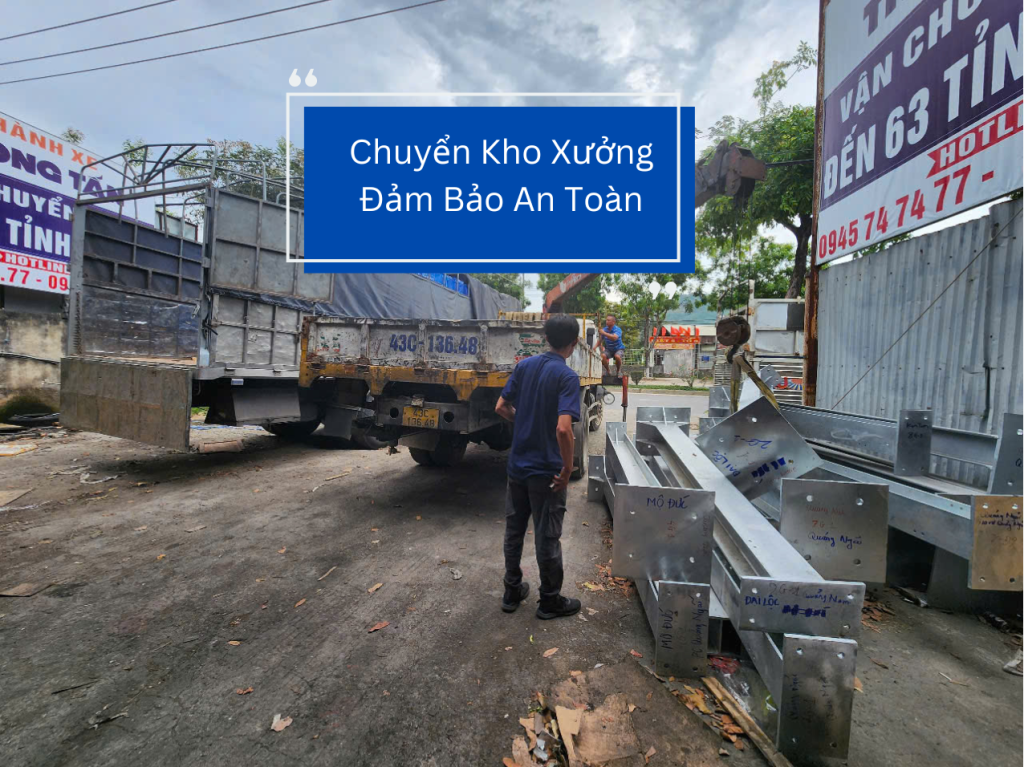Chuyển kho xưởng từ Cần Thơ đi tỉnh Khánh Hoà