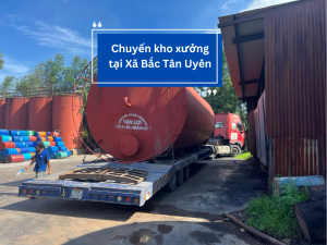 Chuyển kho xưởng tại Xã Bắc Tân Uyên