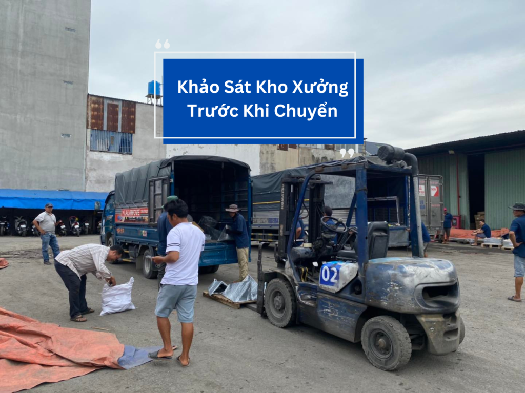 Chuyển kho xưởng tại tỉnh Thái Nguyên