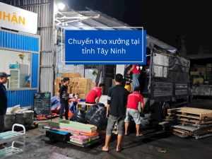 Chuyển kho xưởng tại tỉnh Tây Ninh