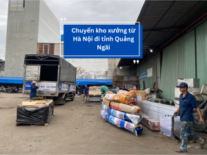 Chuyển kho xưởng từ Hà Nội đi tỉnh Quảng Ngãi