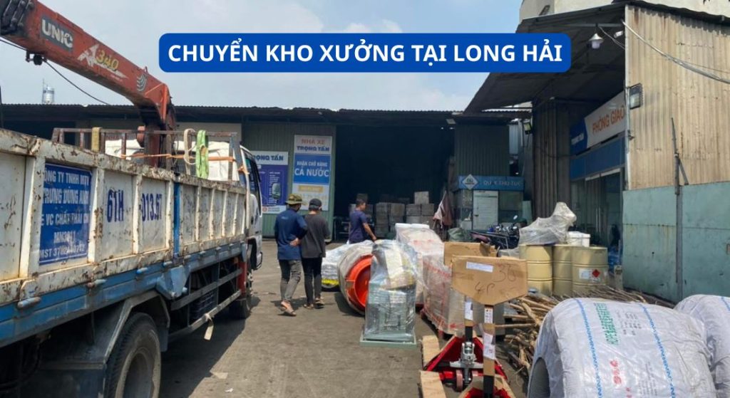 Dịch vụ chuyển kho xưởng tại Long Hải