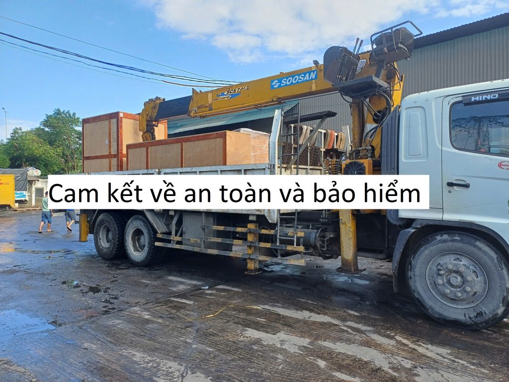 Cam kết về an toàn và bảo hiểm
