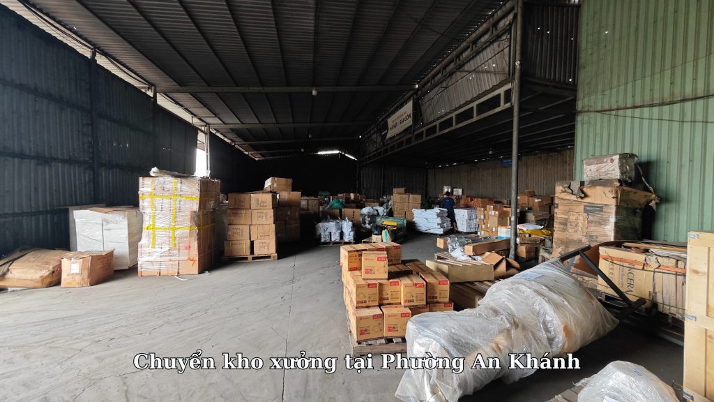 Chuyển kho xưởng tại Phường An Khánh