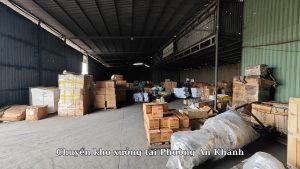 Chuyển kho xưởng tại Phường An Khánh