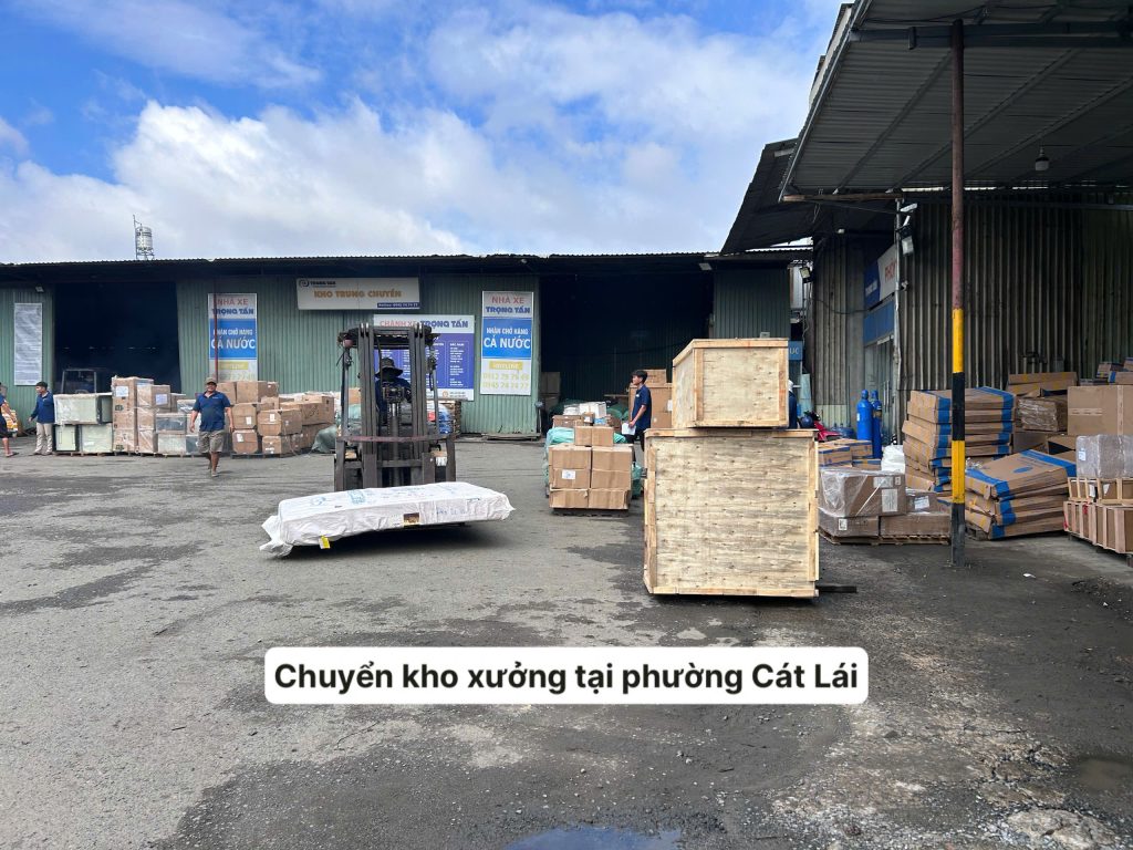 Chuyển kho xưởng tại Phường Cát Lái 