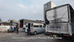 Chuyển kho xưởng tại Phường Hạnh Thông