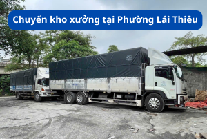 Chuyển kho xưởng tại Phường Lái Thiêu