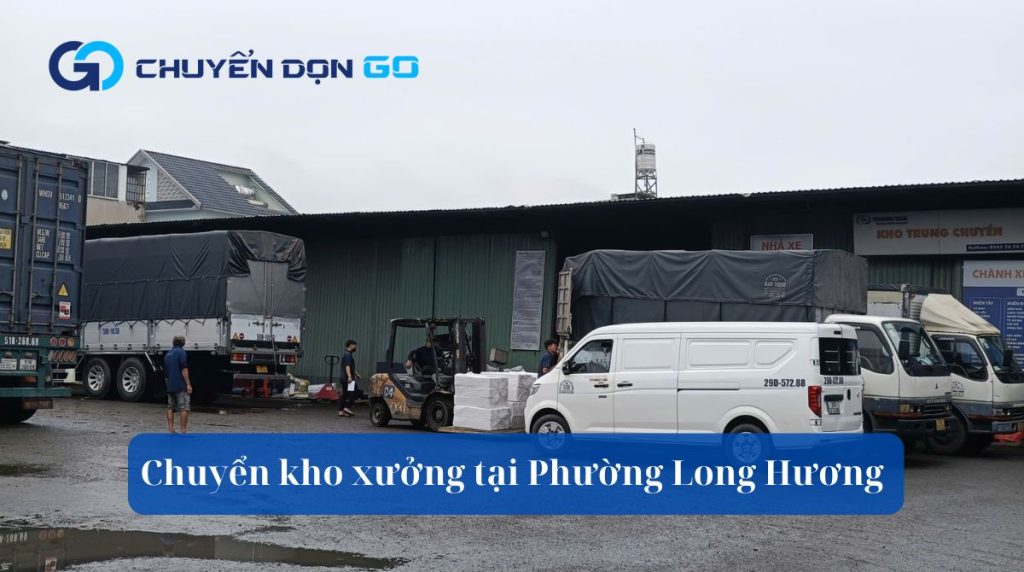 Chuyển kho xưởng tại Phường Long Hương