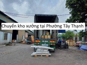 Chuyển kho xưởng tại Phường Tây Thạnh