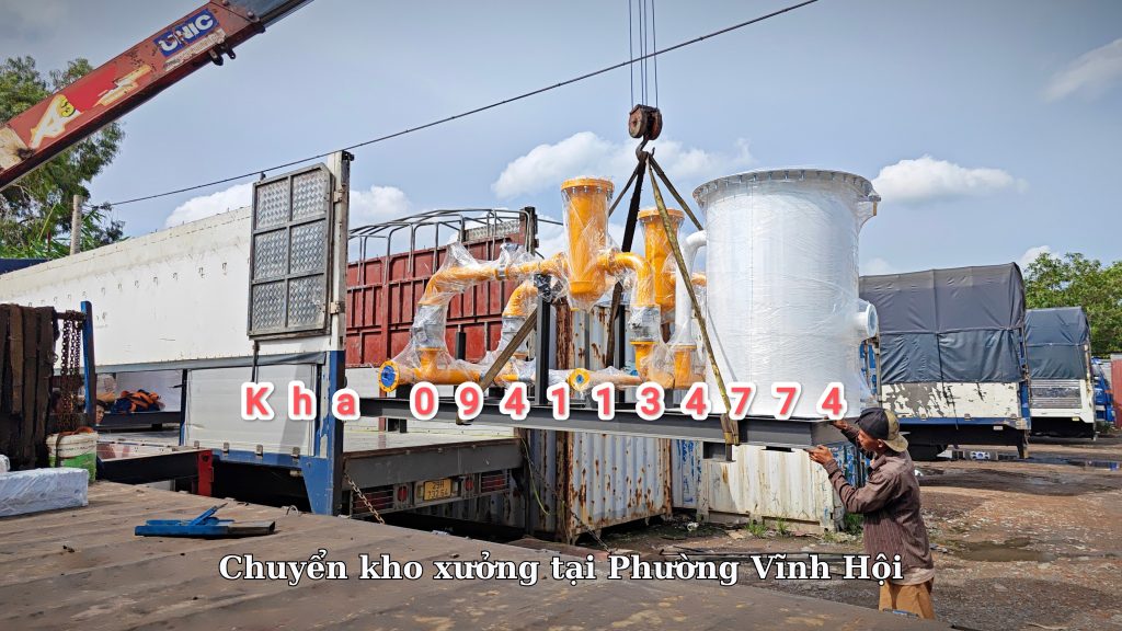 Chuyển kho xưởng tại Phường Vĩnh Hội