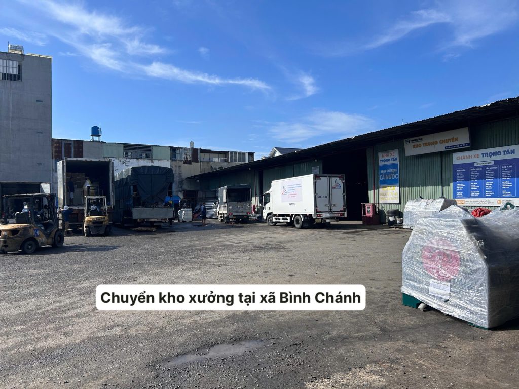 Chuyển kho xưởng tại Xã Bình Chánh
