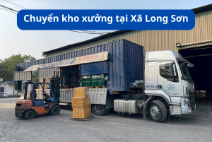Chuyển kho xưởng tại Xã Long Sơn
