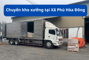 Chuyển kho xưởng tại Xã Phú Hòa Đông