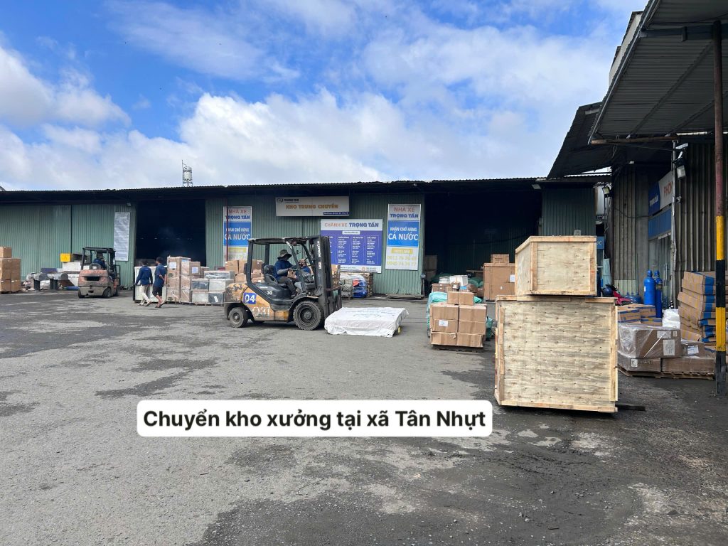 Chuyển kho xưởng tại Xã Tân Nhựt