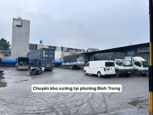 Chuyển kho xưởng tại phường Bình Trưng