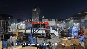 Chuyển kho xưởng tại tỉnh Bà Rịa-Vũng Tàu