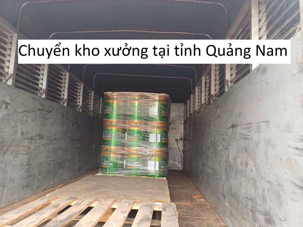 Chuyển kho xưởng tại tỉnh Quảng Nam