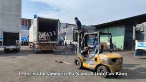 Chuyển kho xưởng từ Đà Nẵng đi tỉnh Cao Bằng