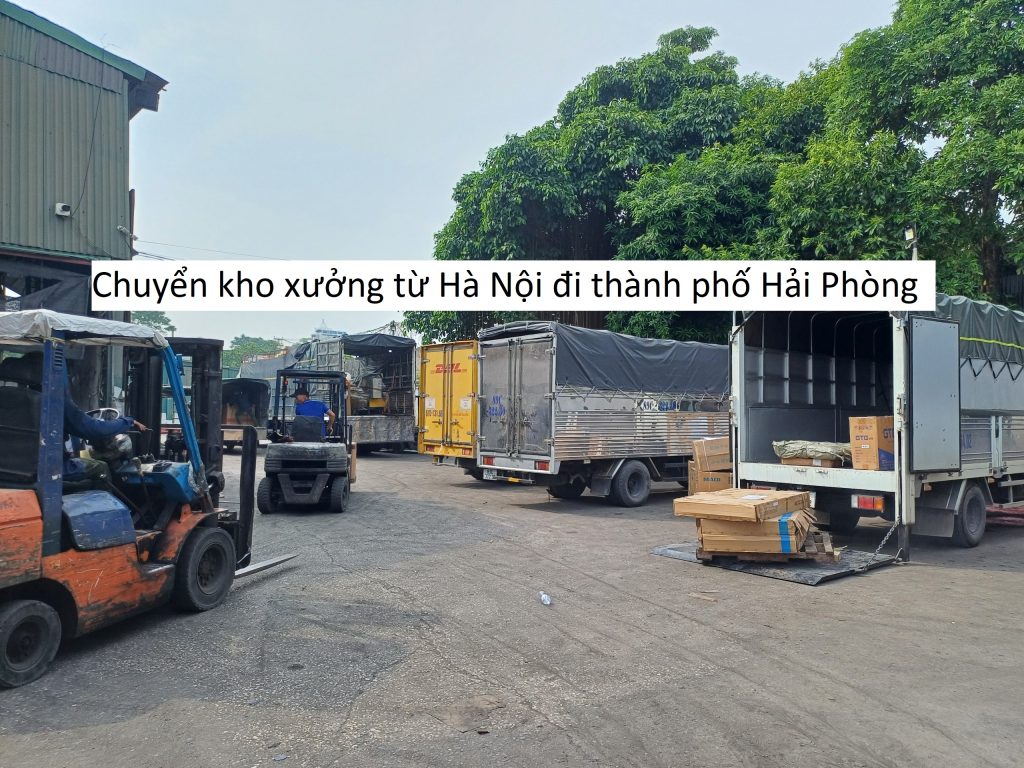 Chuyển kho xưởng từ Hà Nội đi thành phố Hải Phòng