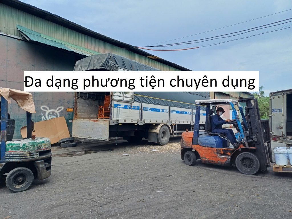 Đa dạng phương tiện chuyên dụng