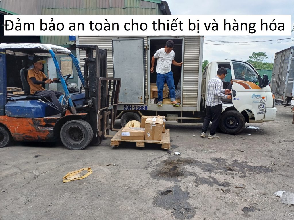 Đảm bảo an toàn cho thiết bị và hàng hóa