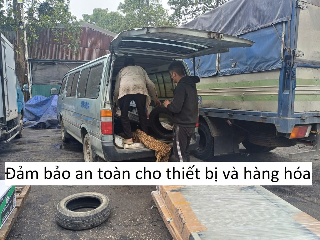 Đảm bảo an toàn cho thiết bị và hàng hóa