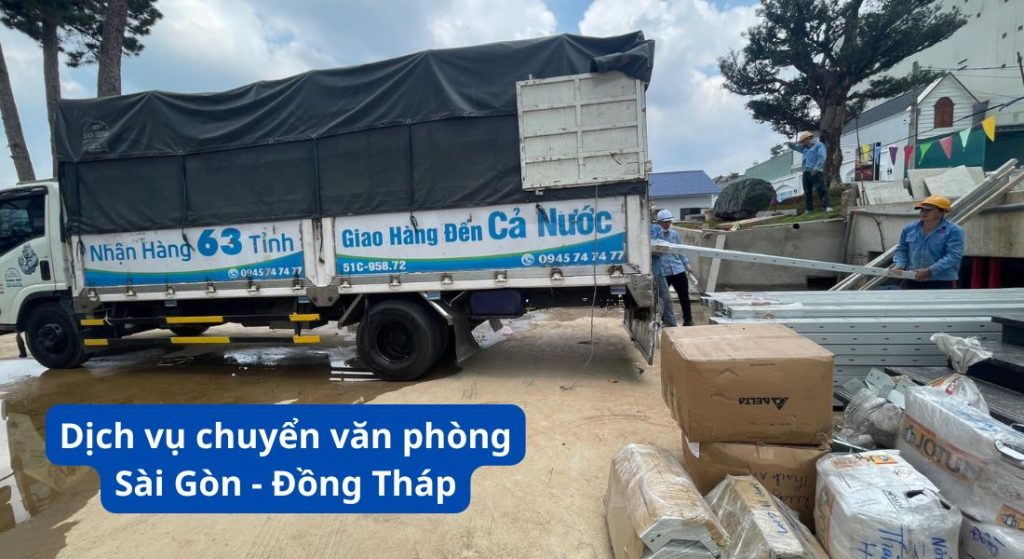 Dịch vụ chuyển văn phòng Sài Gòn đi Đồng Tháp