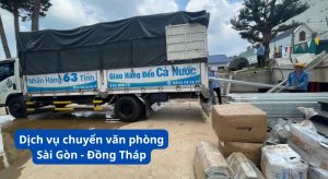 Dịch vụ chuyển văn phòng Sài Gòn đi Đồng Tháp