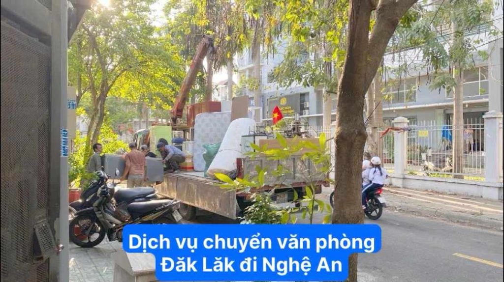 Dịch vụ chuyển văn phòng Đăk lăk đi nghệ An 