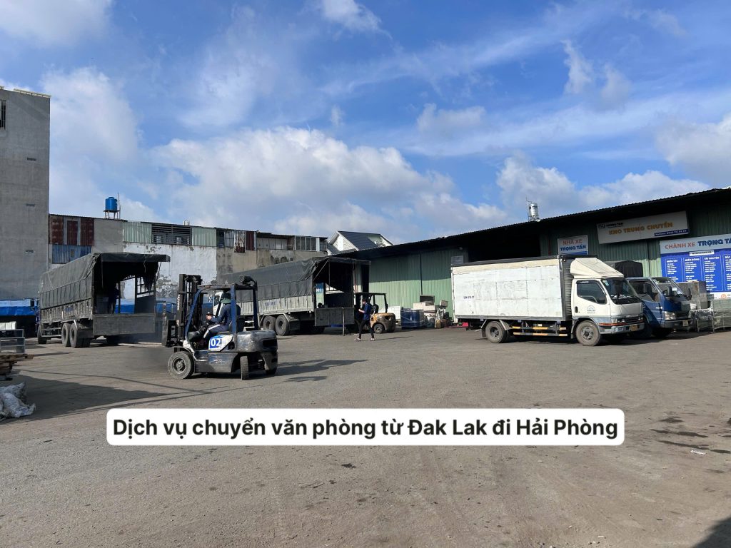 Dịch vụ chuyển văn phòng từ Đắk Lắk đi Hải Phòng