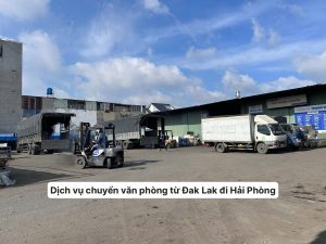 Dịch vụ chuyển văn phòng từ Đắk Lắk đi Hải Phòng