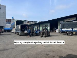 Dịch vụ chuyển văn phòng từ Đắk Lắk đi Sơn La