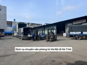 Dịch vụ chuyển văn phòng từ Hà Nội đi Hà Tĩnh