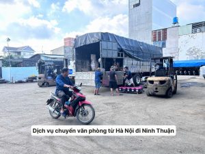 Dịch vụ chuyển văn phòng từ Hà Nội đi Ninh Thuận