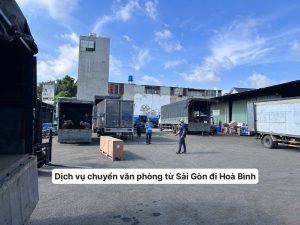 Dịch vụ chuyển văn phòng từ Sài Gòn đi Hòa Bình